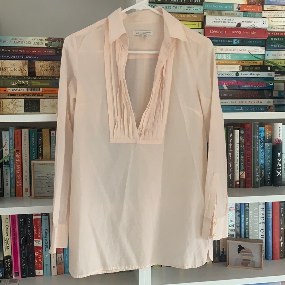 Banana Republic Cotton and Silk Tunic size XS